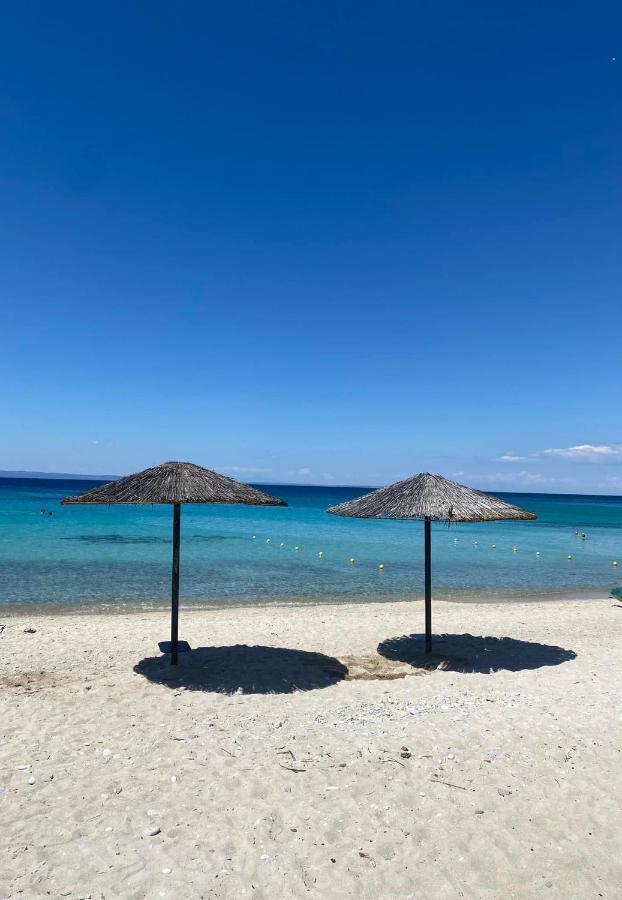 White Sand Villa Koviou Beach Nikiti Sithonia エクステリア 写真