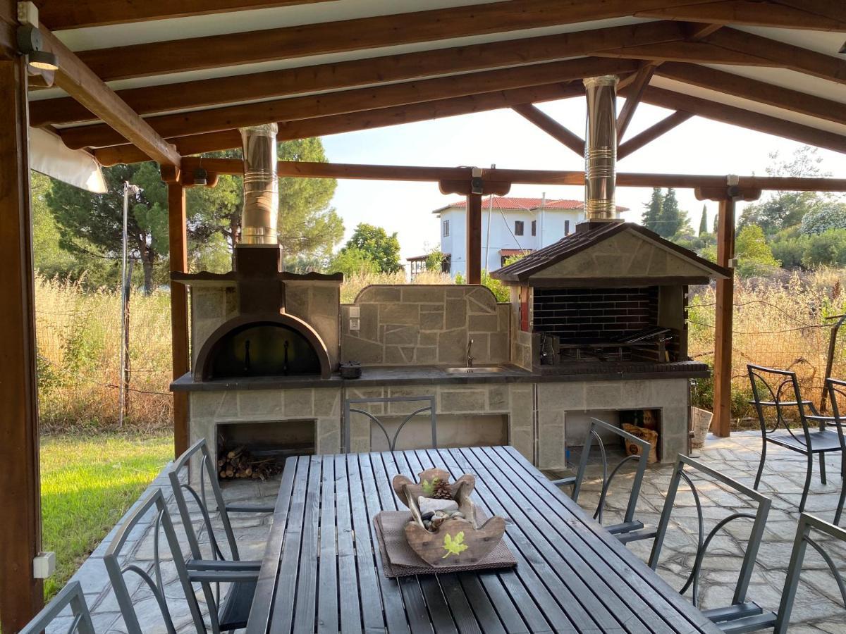 White Sand Villa Koviou Beach Nikiti Sithonia エクステリア 写真